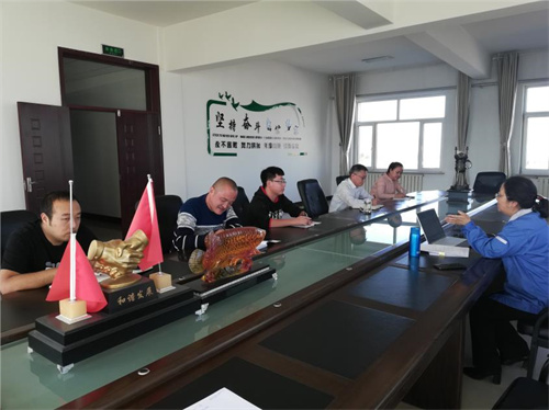 2019年10月北京中經(jīng)科環(huán)質(zhì)量認(rèn)證趙老師來公司進(jìn)行現(xiàn)場(chǎng)指導(dǎo)